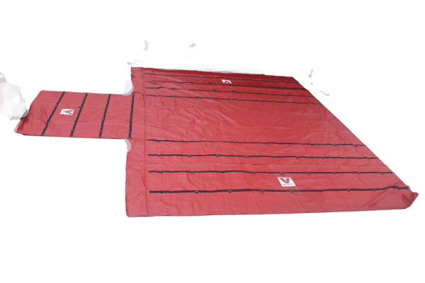 taluendblk 24 18 heavy duty lumber tarp with flap RED taluendblk 24 18 heavy duty lumber tarp with flap RED