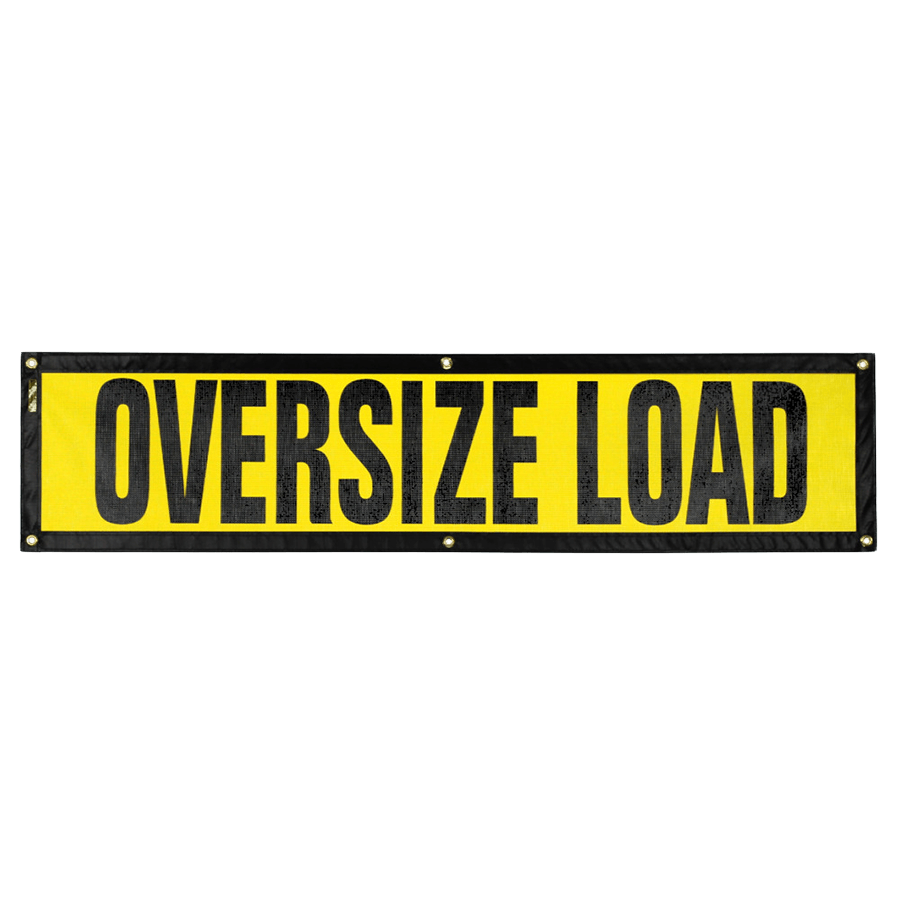 14" x 60" Mesh Oversize Banner with Grommets - Escort