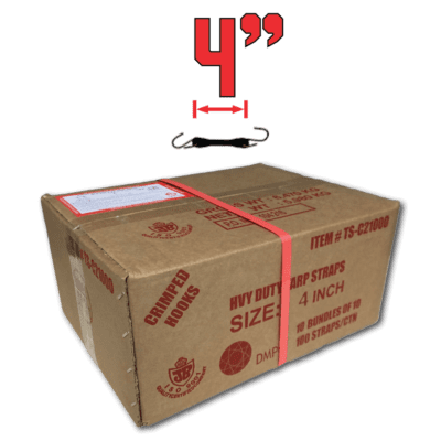 TPRS4 100 4 pouces Bracelets en caoutchouc Cas 1